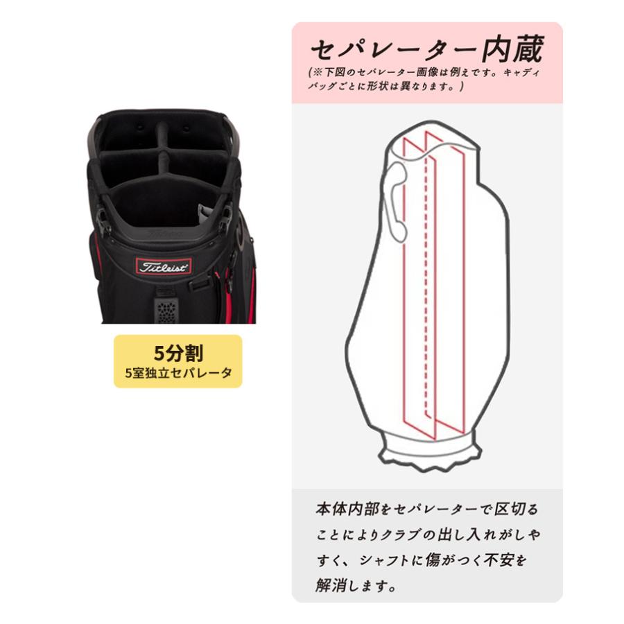 Titleist タイトリスト ニューハイブリッド5 スタンドキャディ Titleist タイトリスト ニューハイブリッド5 スタンドキャディ