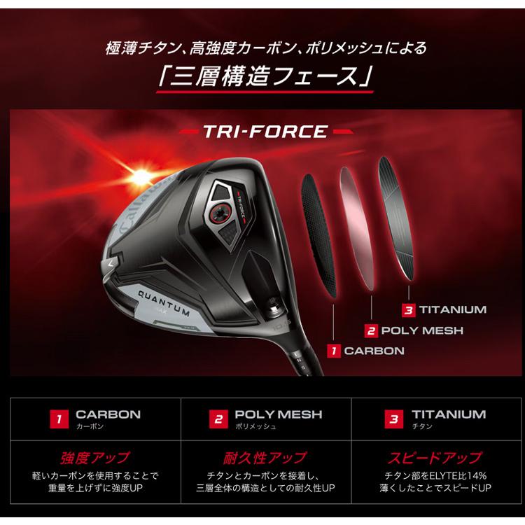 Callaway（キャロウェイ） クアンタム(QUANTUM) MAX ドライバー TENSEI