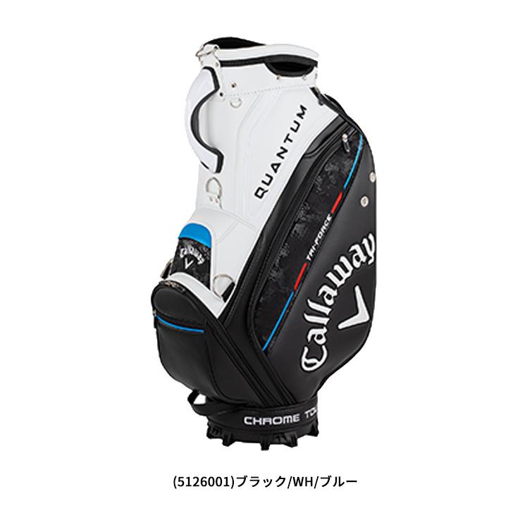 Callaway キャディバッグ ブラック/ホワイト Callaway（キャロウェイ） (限定品) ツアー キャディバッグ 26 JM (9.5