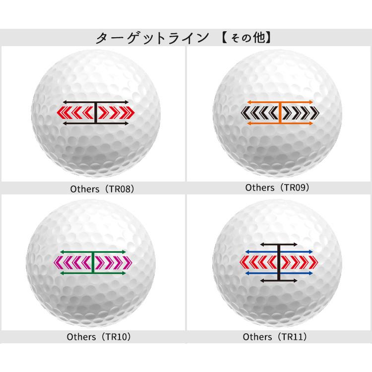 【オリジナルオウンネームプリント(納期3-4日)】タイトリスト PROV1  ゴルフボール 1ダース(12球入り) 2023年モデル ターゲットライン マーク入り｜golf7｜05