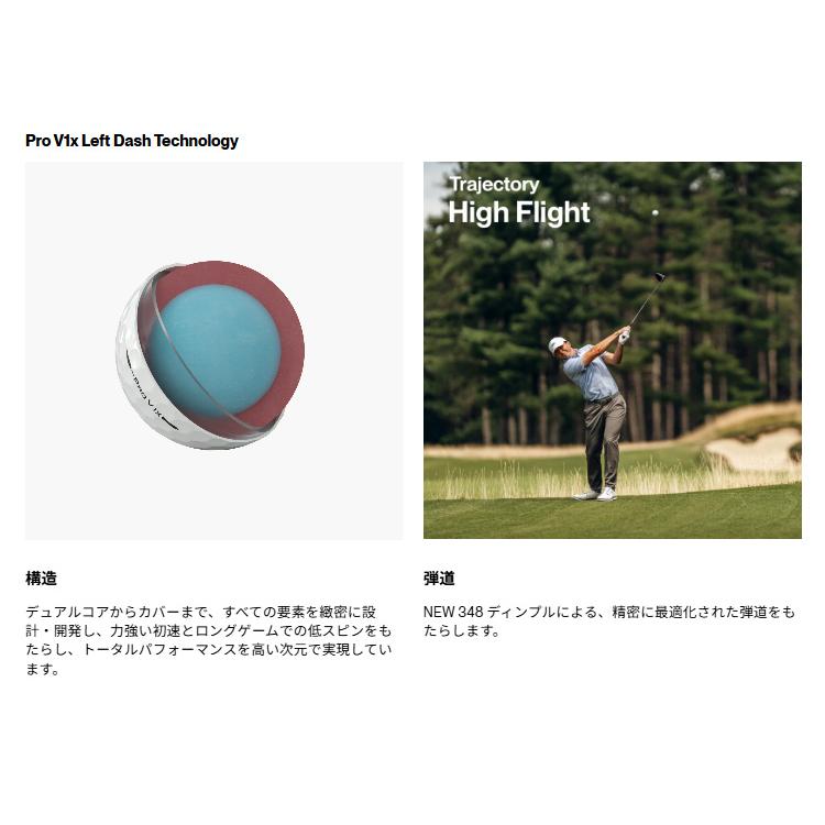 Pro V1x 【2ダースセット】タイトリスト(Titleist) 2026 プロV1x