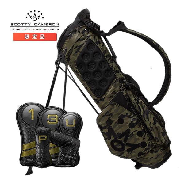 スコッティキャメロンキャディーバックセット SCOTTY CAMERON スコッティキャメロン 2019 ワンダラー カモ グリーン