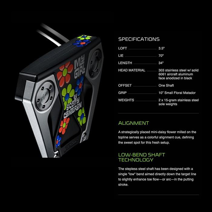 【新入荷】 スコッティキャメロン 2019 マイガール My Girl 世界1，250本限定パター SCOTTY CAMERON 【YWU1987786615】(70122円)