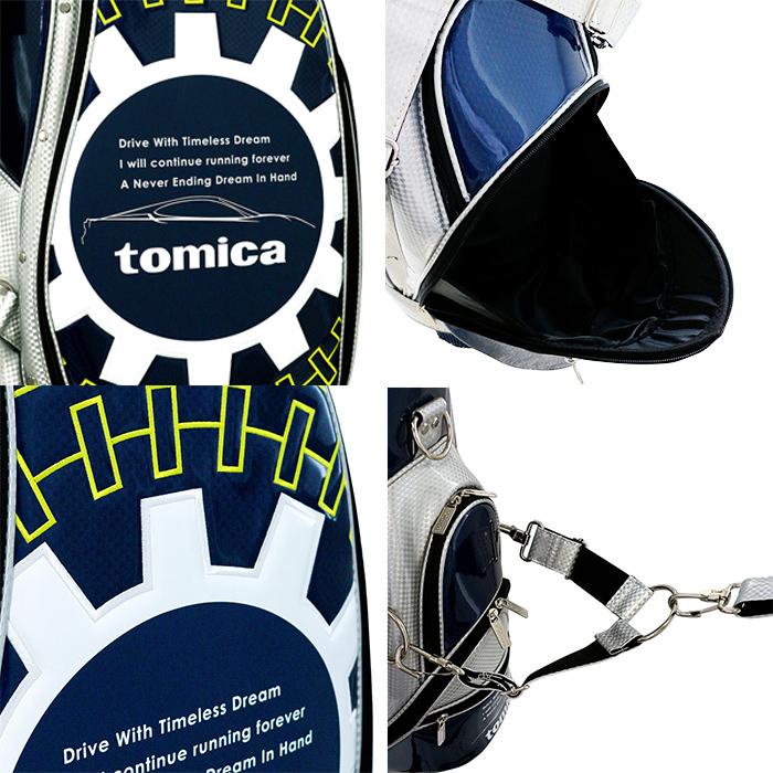 tomica×DAIYA GOLF トミカ×ダイヤゴルフ キャディバッグ CB-4103 tomica×DAIYA GOLF トミカ×ダイヤゴルフ キャディバッグ CB-4103