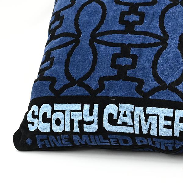 スコッティ キャメロン スコッティドッグ ウォールペーパー ピロー ネイビー SCOTTY CAMERON Scotty Dog Wallpaper Pillow NAVY 017306 クッション 枕_1