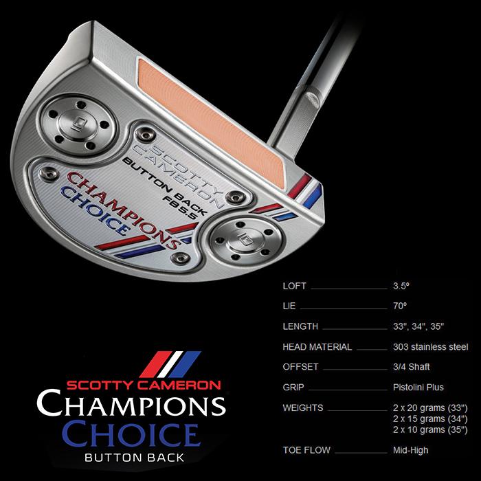 SCOTTY CAMERON スコッティキャメロン チャンピオンズ チョイス SCOTTY CAMERON スコッティキャメロン チャンピオンズ チョイス