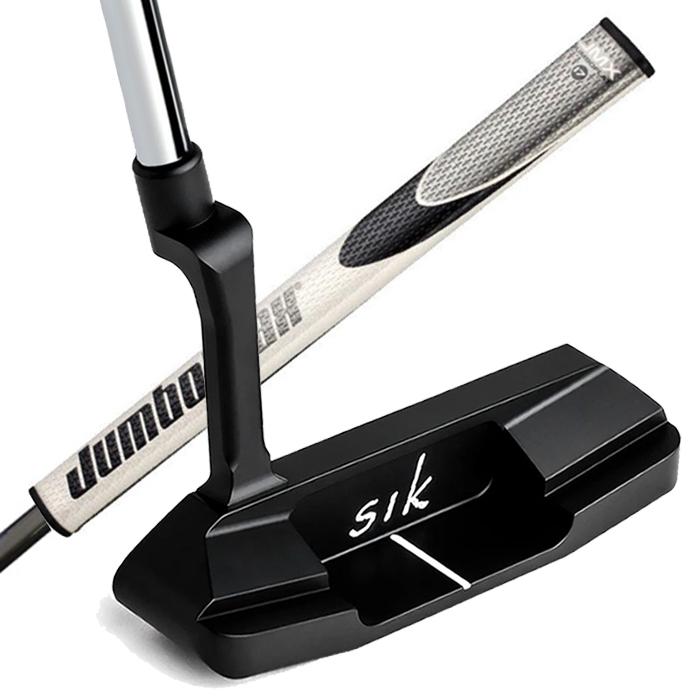 SIK シック PRO マットブラック ARMLOCK プロ アームロック パター GOLF エスアイケイ ゴルフ オリジナルスチールシャフト装着 Black MB｜golfaholics｜02