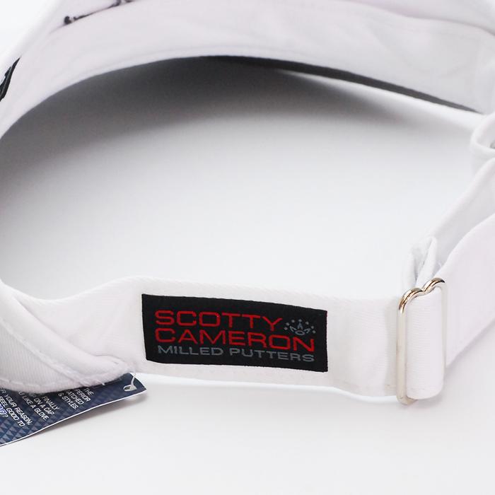 スコッティキャメロン セラーぺ スコッティドッグ サンバイザー SCOTTY CAMERON スコッティキャメロン セラーぺ ブルドッグ サン