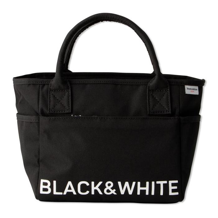 Black＆White（ブラック&ホワイト） ビッグロゴ カートバッグ BUF7201W