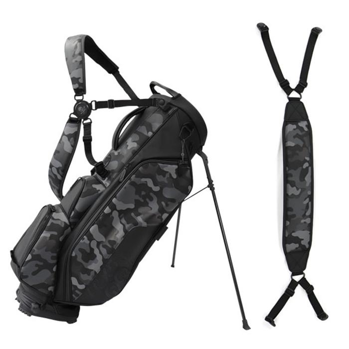 美品⭐ G/FORE キャディーバックストラップ 単品 G/FORE（ジーフォア） スタンド キャディバッグ オニキス ブラック