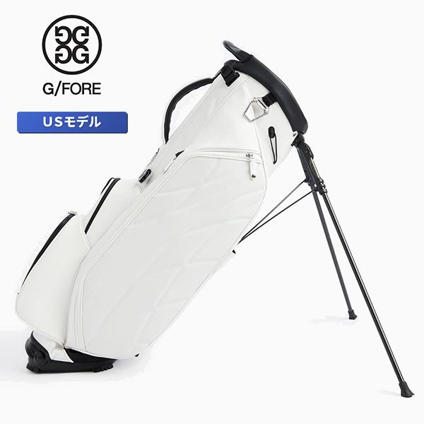 G/FORE ジーフォア スタンドキャディバッグ【送料込♡即発送】ホワイト G/FORE（ジーフォア） スタンド キャディバッグ スノー ホワイト