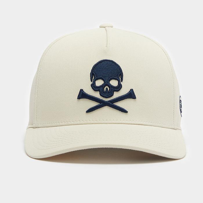 G/FORE（ジーフォア） スカル アンド ティ スナップバック キャップ ストーン ストレッチ ツイル ゴルフ G4 ジーフォー SKULL ...