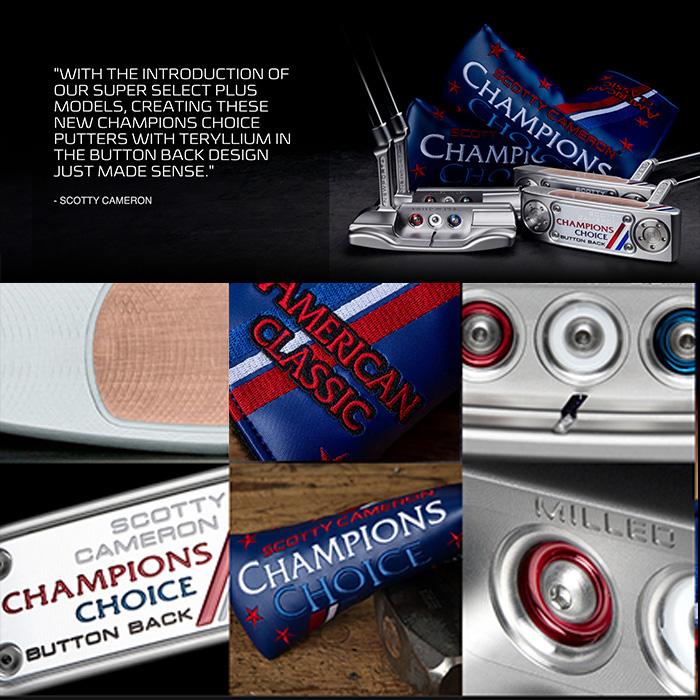 スコッティキャメロン チャンピオンズ チョイス ボタンバック ニューポート プラス 2023 限定 パター ScottyCameron Champion Choice Button Back NEWPORT Plus｜golfaholics｜09