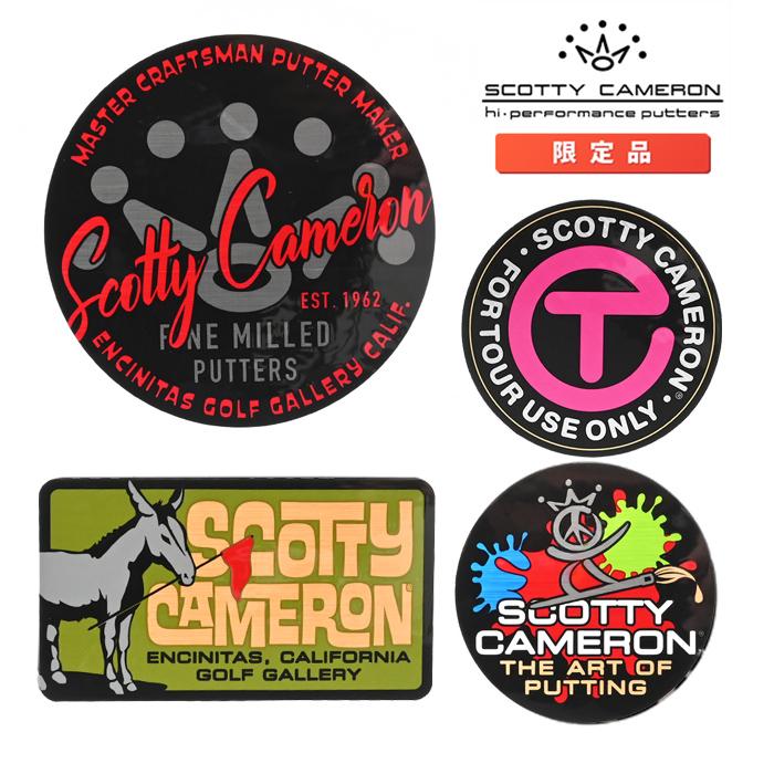 SCOTTY CAMERON スコッティキャメロン ステッカー 4枚セット SCOTTY CAMERON スコッティキャメロン ステッカー 4枚セット