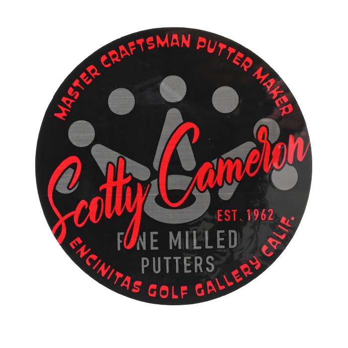 SCOTTY CAMERON スコッティキャメロン ステッカー 4枚セット SCOTTY CAMERON スコッティキャメロン ステッカー 4枚セット