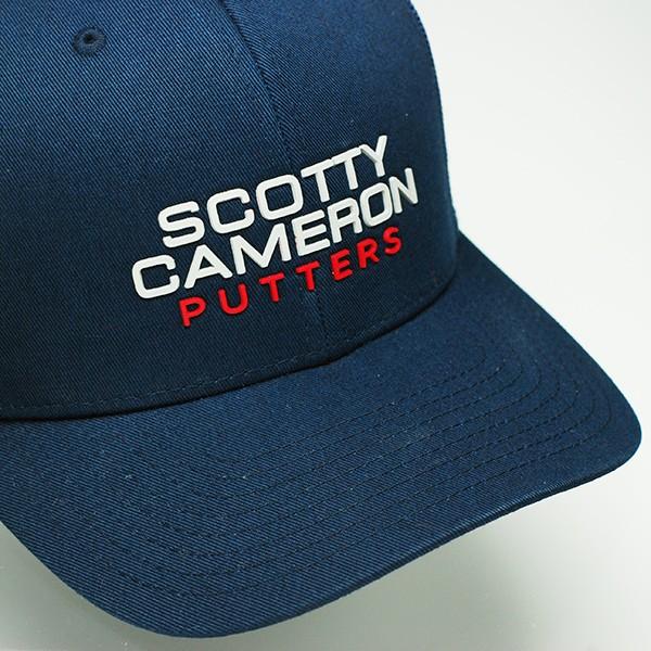 【希少】スコッティキャメロン キャップ ネイビー SCOTTY CAMERON 【即日出荷】スコッティキャメロン パターズ スナップ