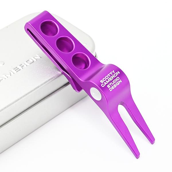 スコッティキャメロンフェスティバル限定ピボットツール グリーンフォーク 紫 スコッティキャメロンフェスティバル限定ピボットツール グリーン