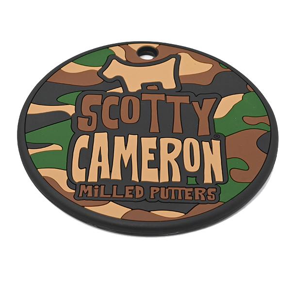 スコッティキャメロン◆CTパッティングディスク◆スコッティブルーカモフラージュ犬 SCOTTY CAMERON スコッティキャメロン ラバー パッティングディスク