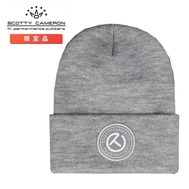 スコッティキャメロン　Scotty Cameron　 ニット帽子　サークルT SCOTTY CAMERON スコッティキャメロン サークル T パッチ ニット