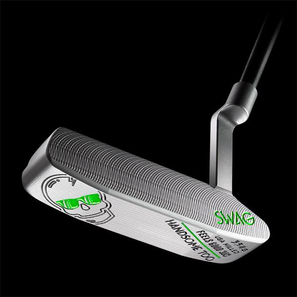 SWAG GOLF ハンサムtwo マスターズ SWAG GOLF スワッグ ゴルフ ハンサム Too パター グリーン Handsome