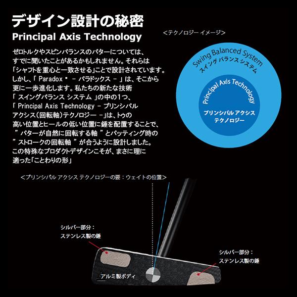 BGT パラドックス ブレード パター Paradox Blade PUTTER STABILITY
