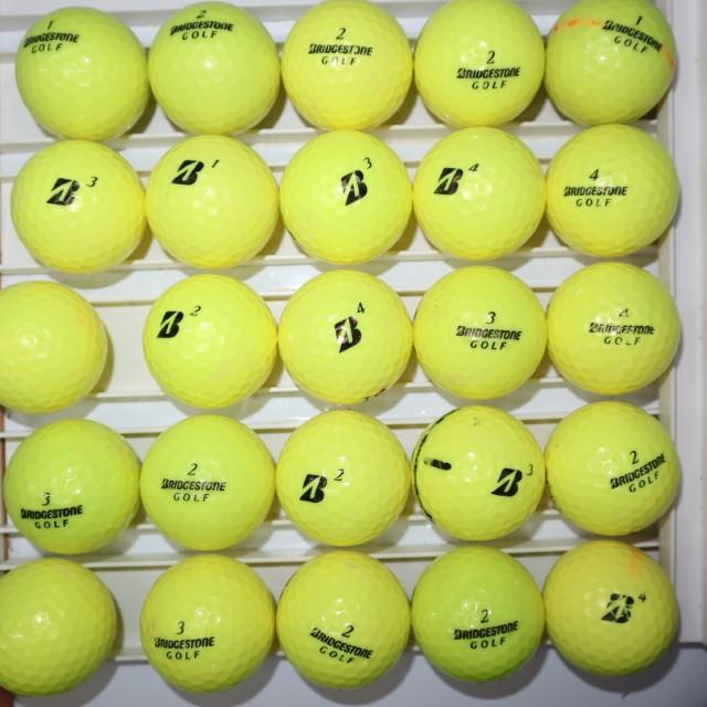 TOURSTAGE 25個 ブリヂストン エクストラソフト イエローカラー B