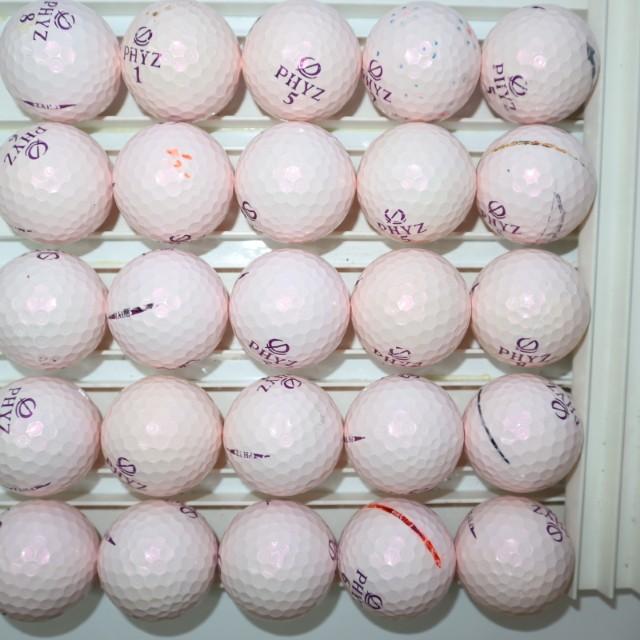 PHYZ 25個 ファイズ Bランク ブリヂストン ピンク 中古 ロスト