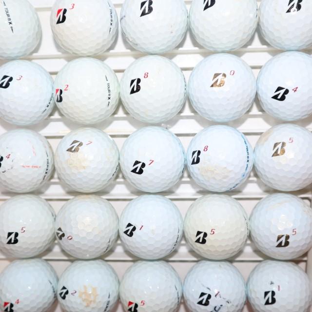 50個 練習用 2020年モデル TOURB X Cランク ホワイト ブリヂストン ツアーb x ロストボール 送料無料｜golfandreuse｜08