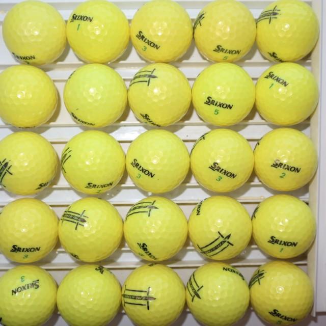 SRIXON Aランク 25個 スリクソン トライスター イエローカラー