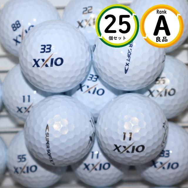Aランク 25個 ゼクシオ スーパーソフトX 良品 XXIO SUPER SOFT X ダンロップ ロストボール 送料無料