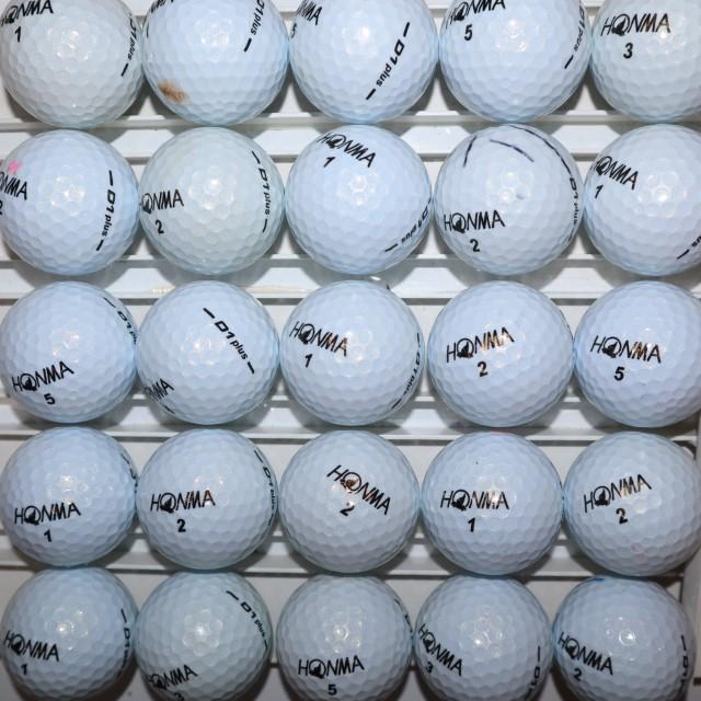 25個 D1 plus ホンマ Bランク 中古 HONMA ロストボール ゴルフボール snt プラス 送料無料｜golfandreuse｜04