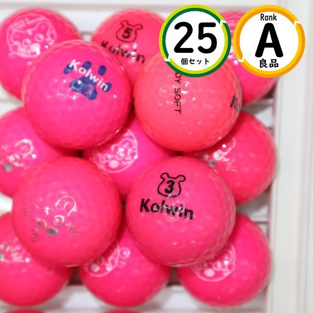 WILSON BEAR Aランク 25個 KOLWIN 良品 ピンク レディース ロスト