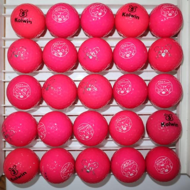 定価81000円M.U SPORTS ピンク　茶色　コロ付き WILSON BEAR Aランク 25個 KOLWIN 良品 ピンク レディース ロスト