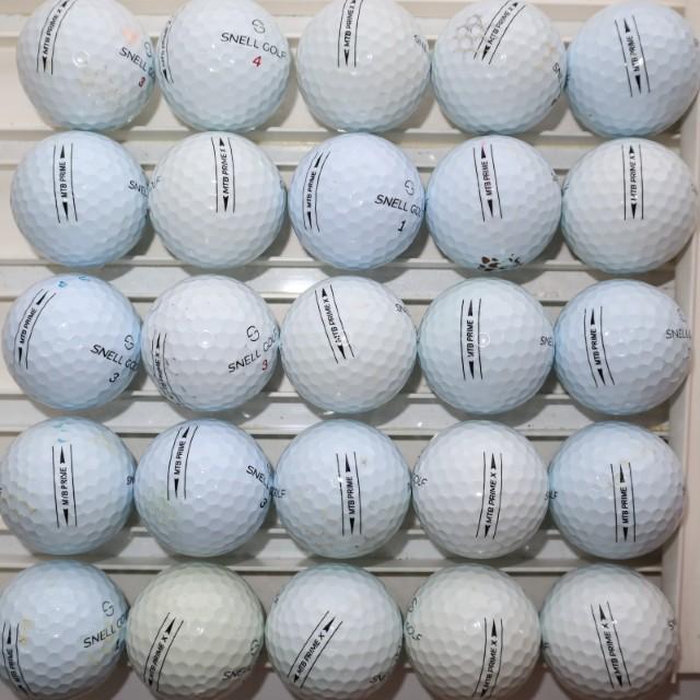 Snell GOLF（スネルゴルフ） Aランク厳選 SNELL GOLF MTBブラック 25球