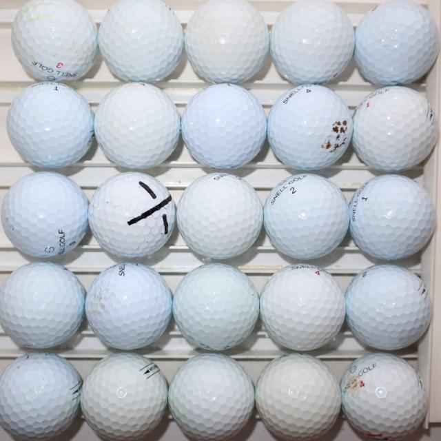 新品未使用　ゴルフボール　51個 Snell GOLF（スネルゴルフ） Aランク厳選 SNELL GOLF MTBブラック 25球
