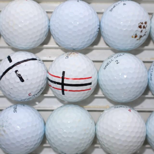 Snell GOLF（スネルゴルフ） Aランク厳選 SNELL GOLF MTBブラック 25球