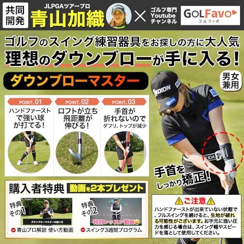 GOLFavo（ゴルファボ） ダウンブローマスター ゴルフ 練習器具 手首