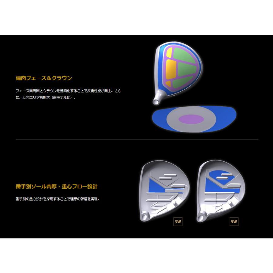 HONMA GOLF 本間ゴルフ ベレス 09 フェアウェイウッド 3S HONMA GOLF 本間ゴルフ ベレス 09 フェアウェイウッド 3S