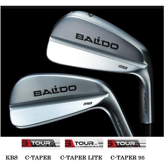 BALDO（バルド） 6本組 BALDO FORGED MUSCLE BACK IRON MB KBS C-TAPER
