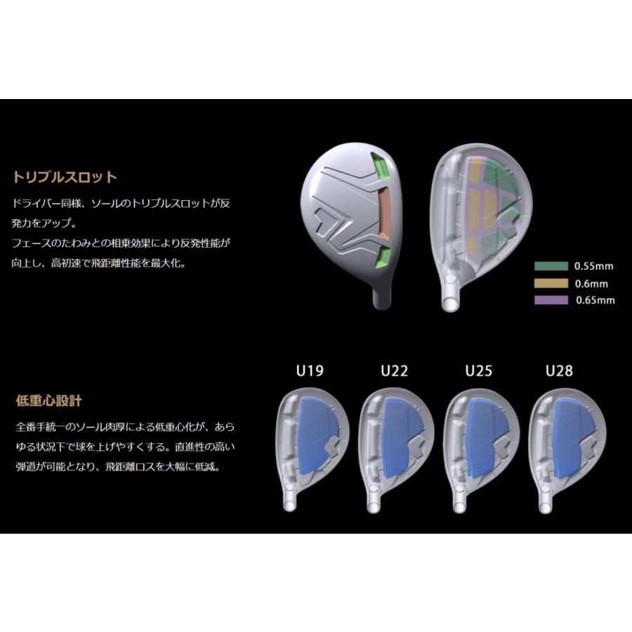 HONMA GOLF（本間ゴルフ） BERES AIZU 2Sグレード UT ベレス アイズ