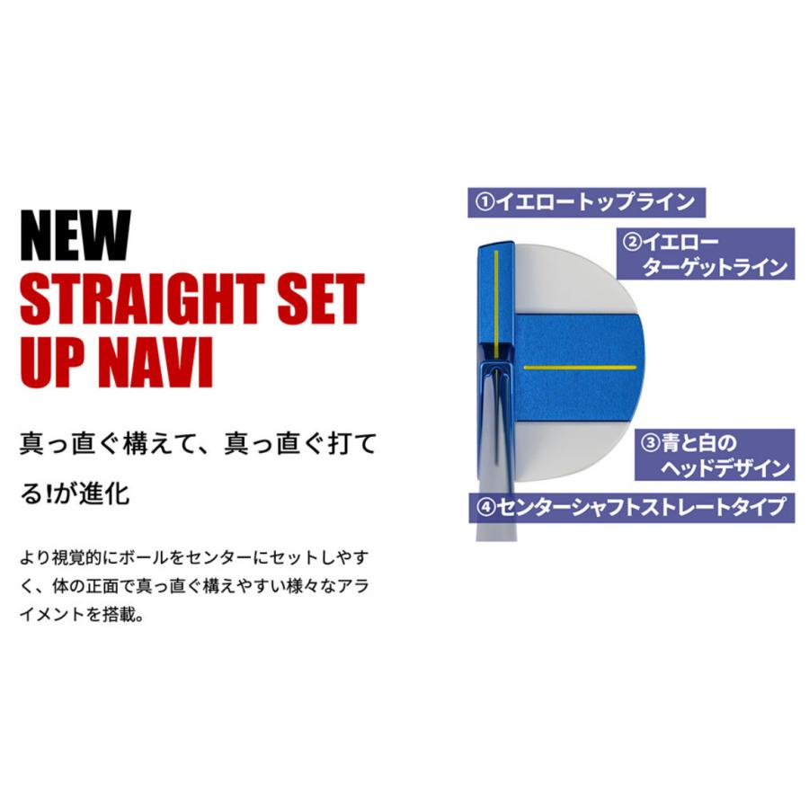 kasco（キャスコ） Blue9/9 DELTA-FACE 丸マレット DF-019 パター