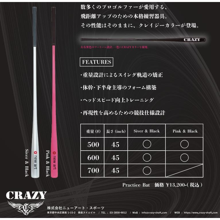 CRAZY（クレイジー） CRAZY Practice Bat プラクティス バット 練習