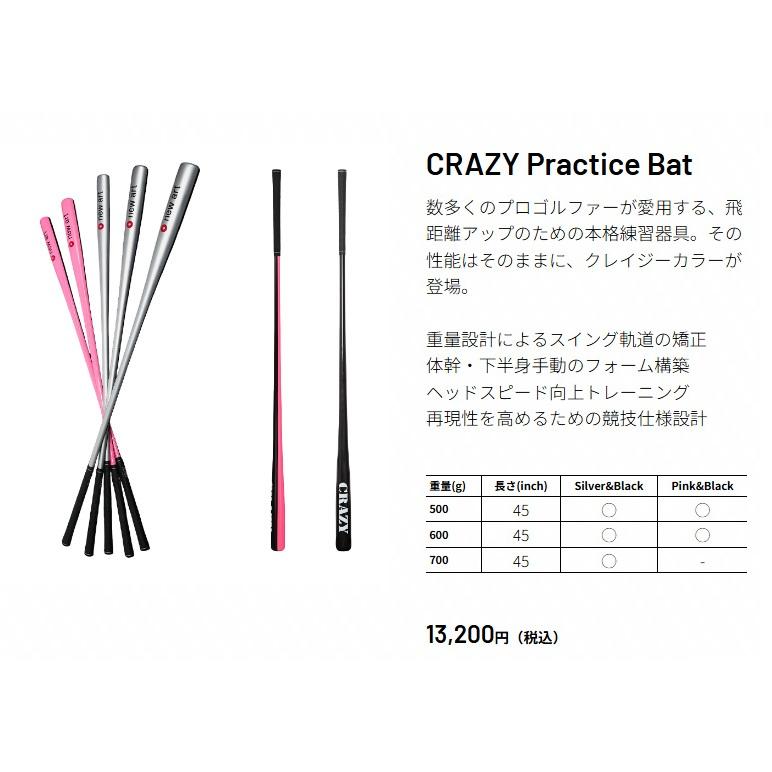 CRAZY（クレイジー） CRAZY Practice Bat プラクティス バット 練習
