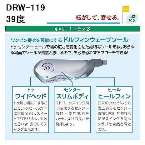 kasco（キャスコ） DOLPHIN WEDGE / DRW-119 39度 / DPW-119 48度