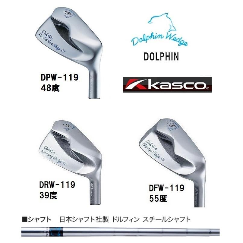 キャスコ DOLPHIN WEDGE / DRW-119 39度 / DPW-119 48度 / DFW-119 55