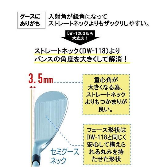 kasco（キャスコ） 「ヘッド単体」 DOLPHIN WEDGE DW-120G セミ