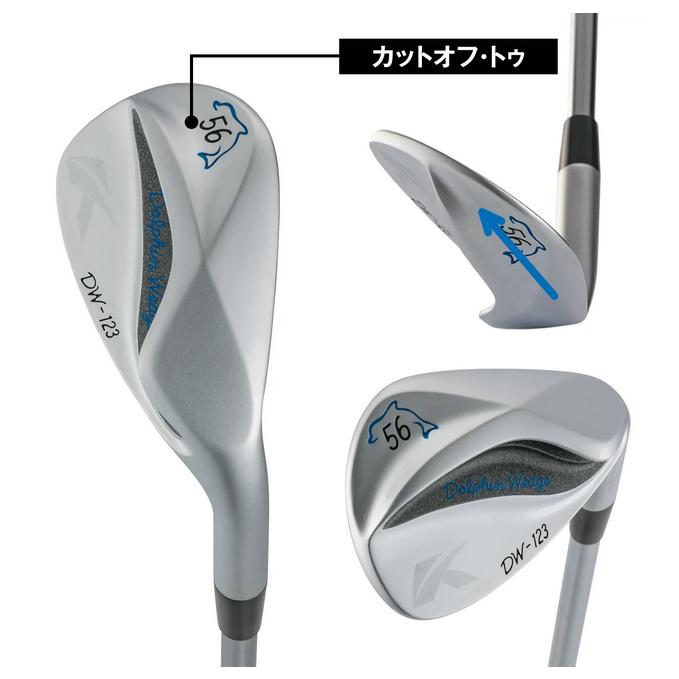 キャスコ 女性用 DOLPHIN WEDGE DW-123 Copper for LADIES （ストレートネック） 2023年 ドルフィン ウェッジ DW123  Dolphin DP-231L カーボンシャフトの画像