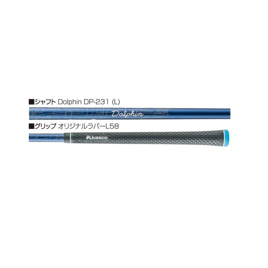 キャスコ 女性用 DOLPHIN WEDGE DW-123 Copper for LADIES （ストレートネック） 2023年 ドルフィン ウェッジ DW123  Dolphin DP-231L カーボンシャフトの画像
