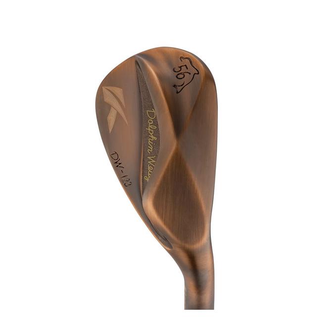キャスコ DOLPHIN WEDGE DW-123 Copper （ストレートネック） 2023年 ドルフィン ウェッジ DW123 Dolphin DP-231 カーボンシャフトの画像