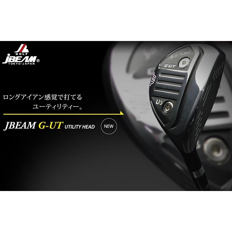 美品 JBEAM Jビーム BM-UT 24° ユーティリティ 5番 u294 JBEAM G-UT UTILITY HEAD 安心のジェイビーム工房組立 Jビーム